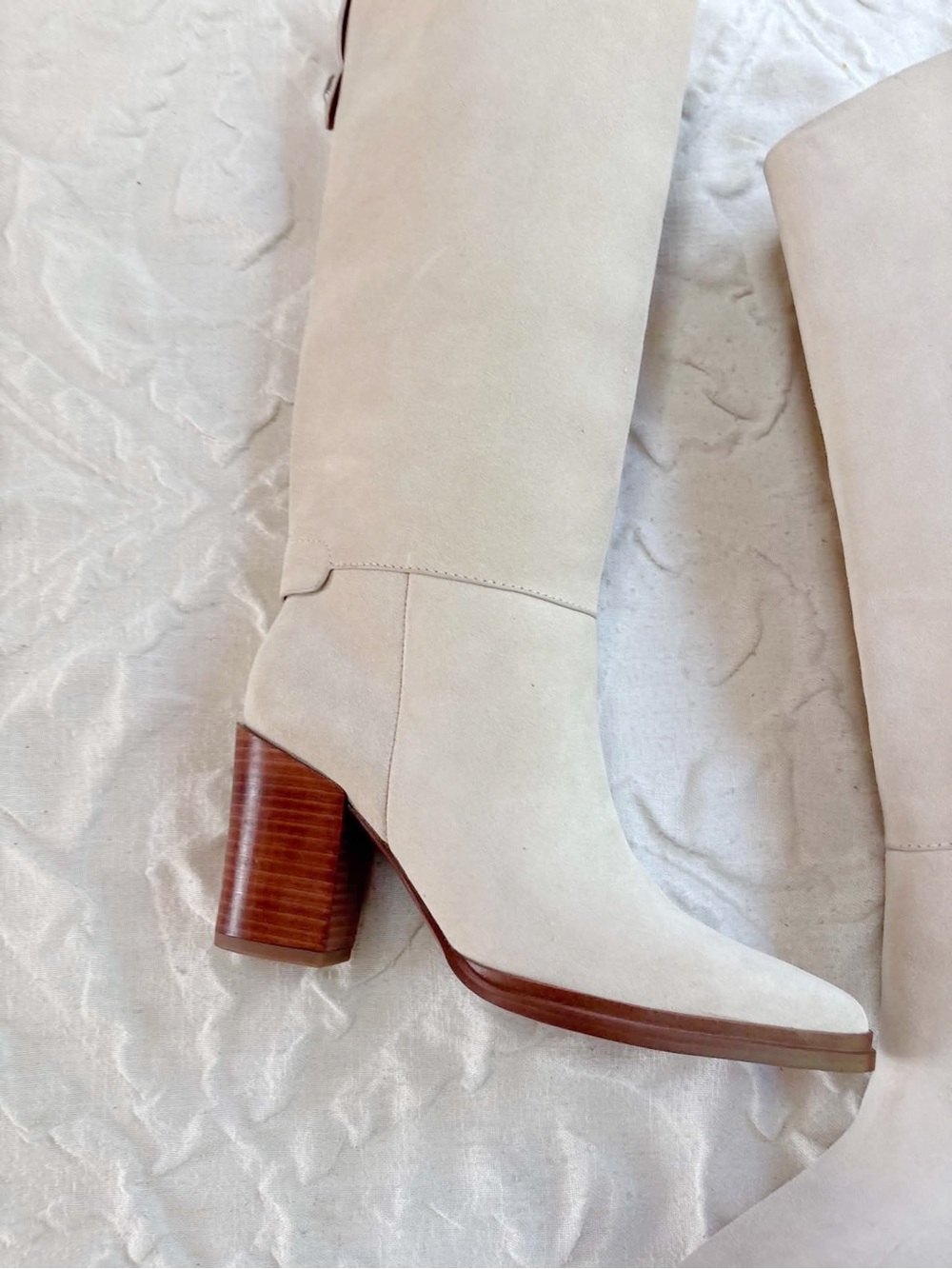 Franco Sarto Jasmine Block Heel Boots Size 6.5 - Picture 4 of 13